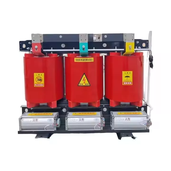 Trefaset tør type krafttransformer